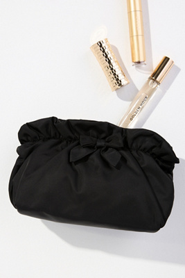 Stoney Clover Lane Bow Pouch In Black