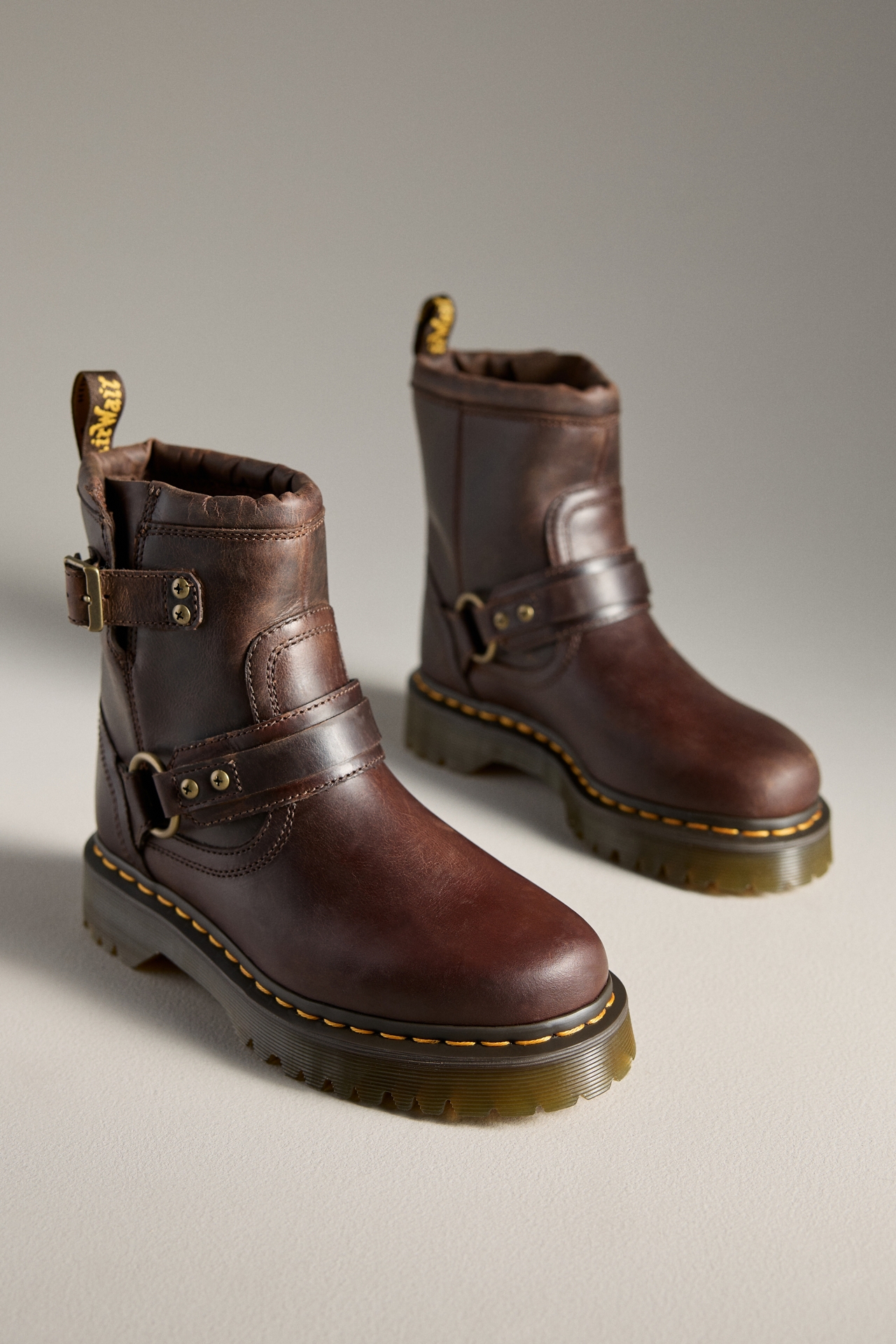 Dr. Martens Anistone Harness Moto Boots