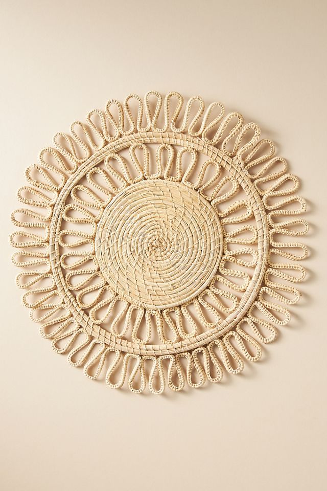 Double Loop Handwoven Placemat #1