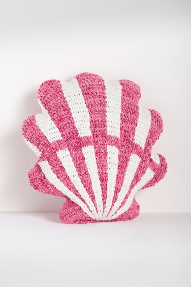Sea Icon Crochet Shaped Pillow #1