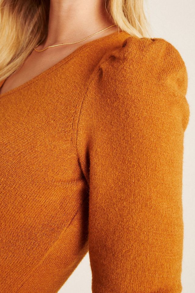 Cherie Puff-Sleeved Sweater #3