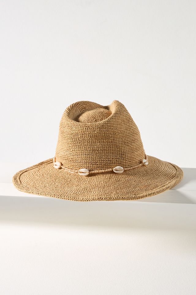Wyeth Shell-Trim Raffia Rancher #1