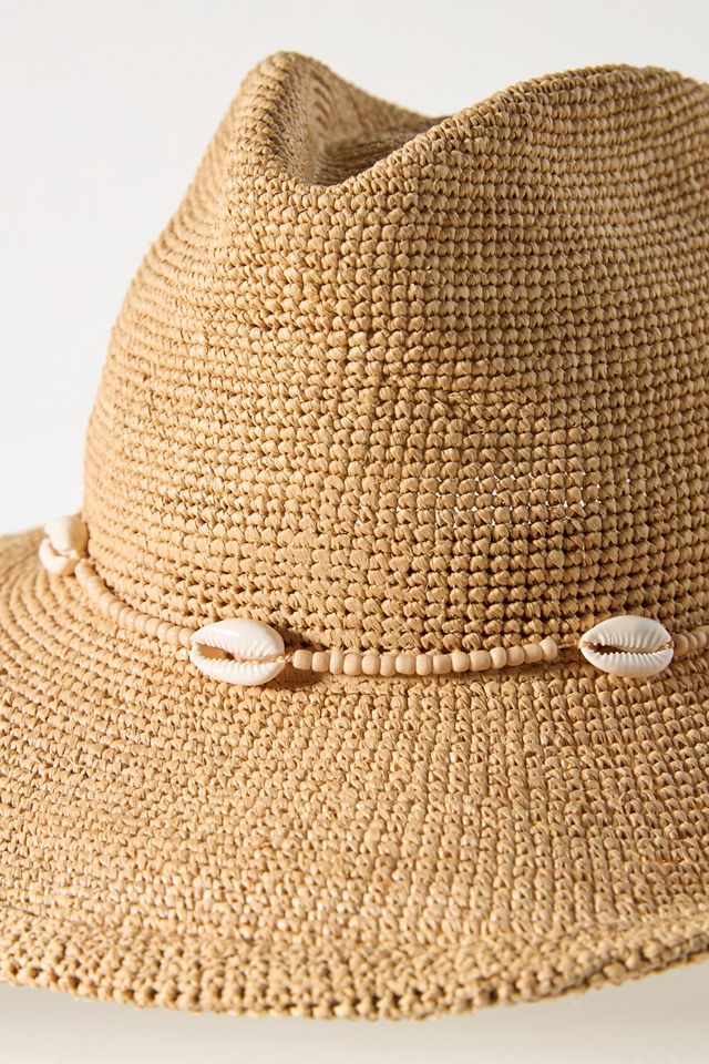 Wyeth Shell-Trim Raffia Rancher #2