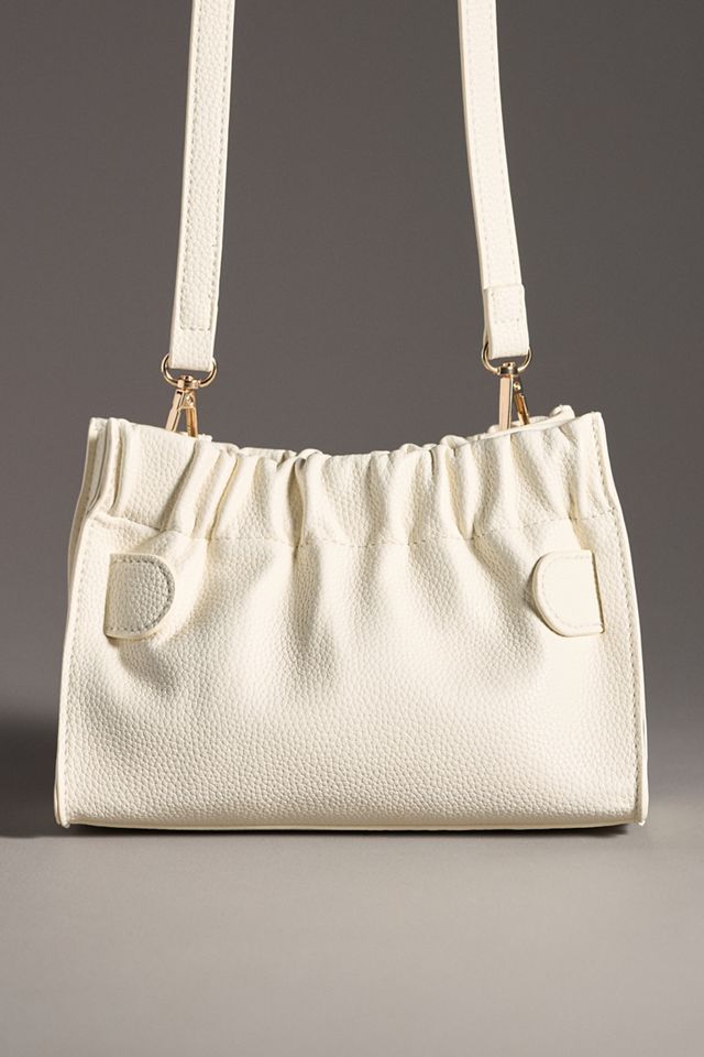 Pebbled Buckle Clutch #1