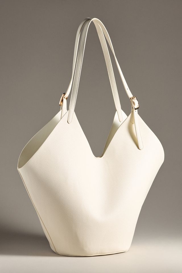 By Anthropologie Buckle-Strap Tote #1