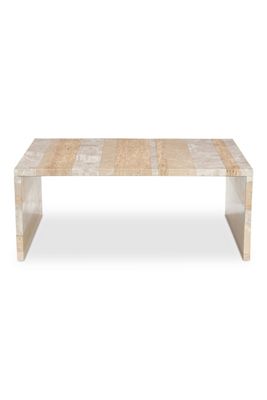 Rosa Marble Rectangle Coffee Table