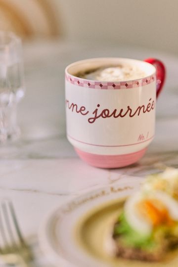 Amelie Latte Pasta Bowls, Set of 4