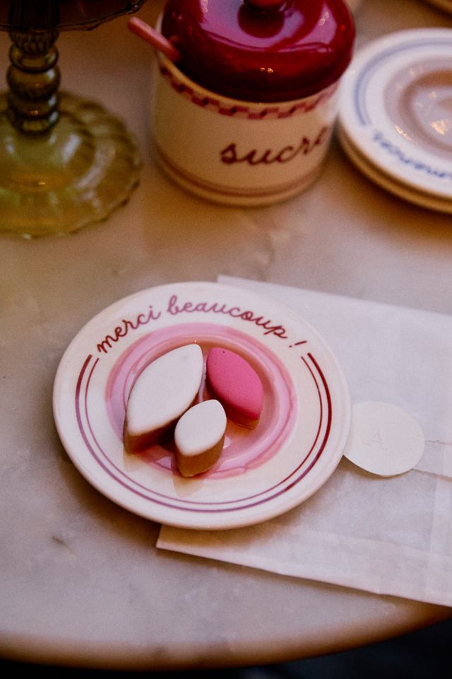 Café Violette Handpainted Stoneware Dessert Plate #3