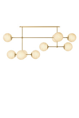 Anthropologie Armstrong Linear Chandelier