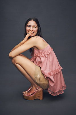 Shop Matisse Fox Jelly Platform Heels In Pink
