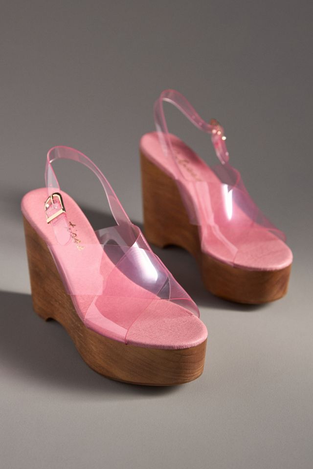 Matisse Fox Jelly Platform Heels #2