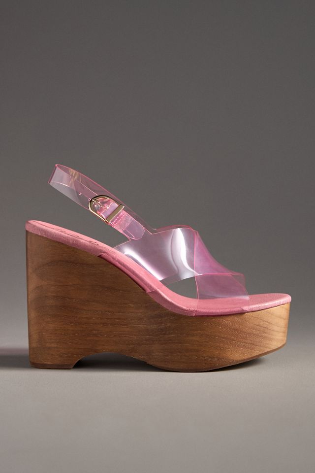 Matisse Fox Jelly Platform Heels #1