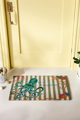 Nathalie Lete Octopus Coir Printed Doormat