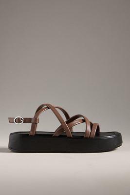 By Anthropologie Strappy Platform Sandals