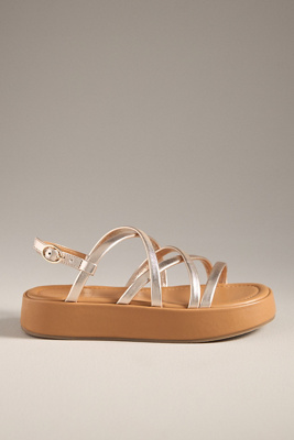 By Anthropologie Strappy Platform Sandals