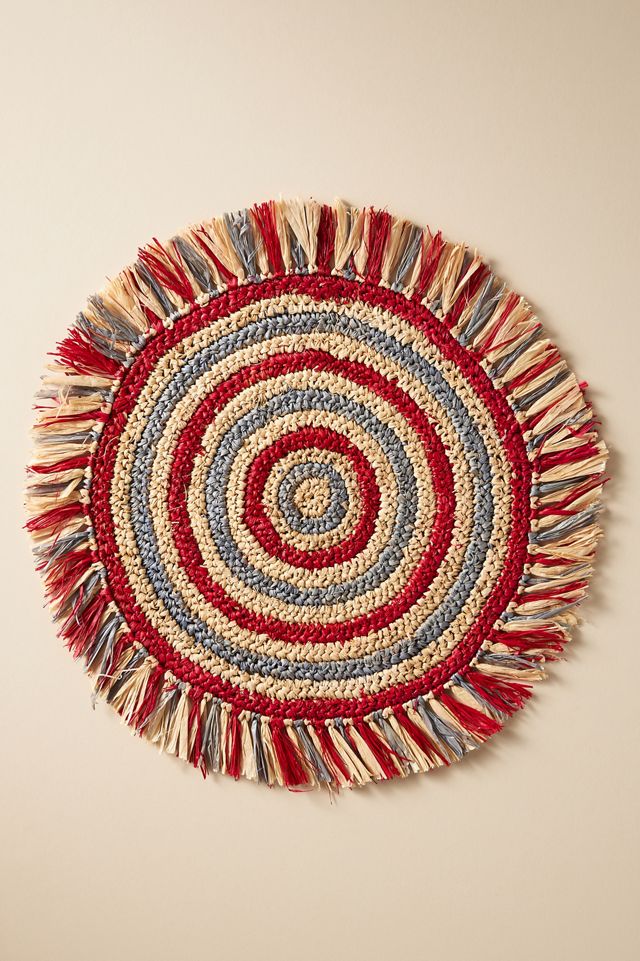 Handwoven Americana Placemat #1