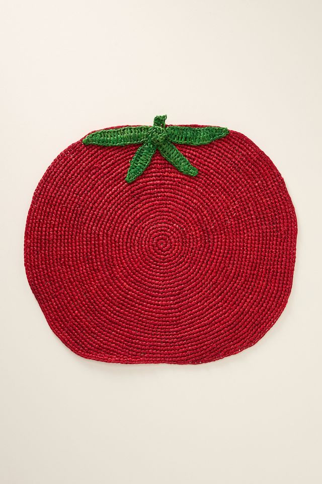 Handwoven Fruit Placemat #1