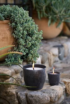 Terracotta Prades Candle, Citronella + Lemongrass