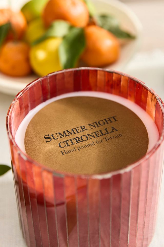 Mosaic Citronella Candle #1
