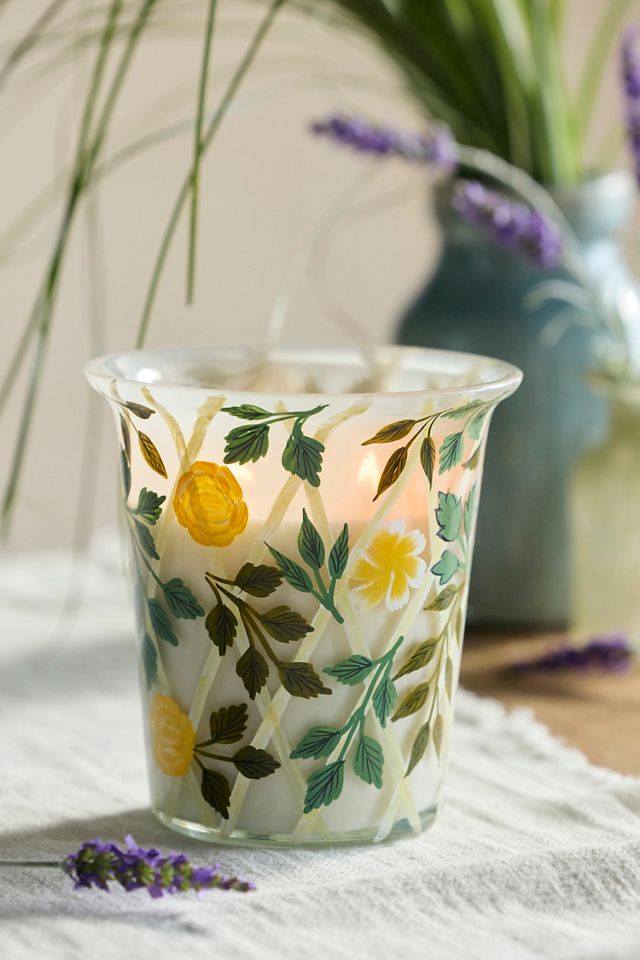 Linnea Garden Lattice Candle #3