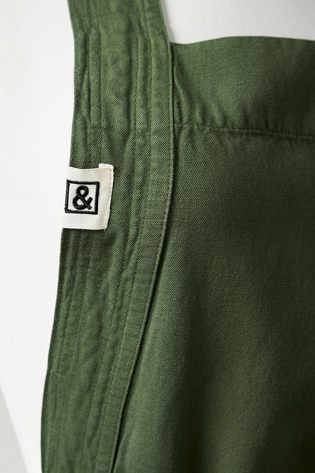 Hedley & Bennett Cotton-Linen Pinafore Apron #2
