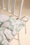 Floral Block Print Seat Cushion