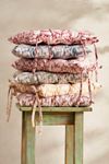 Floral Block Print Seat Cushion