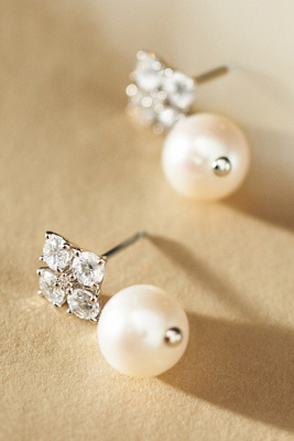 Blair Pearl Drop Stud Earrings