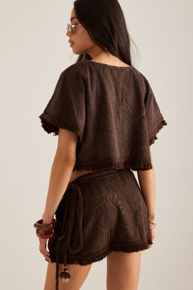 Ollari Terry Textured Mini Sarong #8