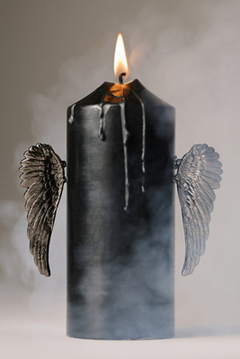 Anthropologie Wings Halloween Candle Pins