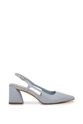 Vince Camuto Sindree Slingback Heels In Blue
