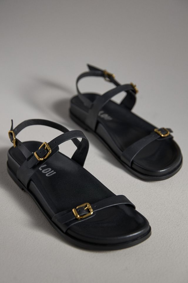 Bibi Lou Skinny Buckle Slingback Sandals #4