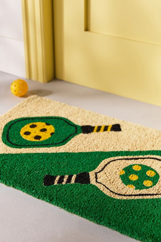 Pickleball Coir Printed Doormat #2