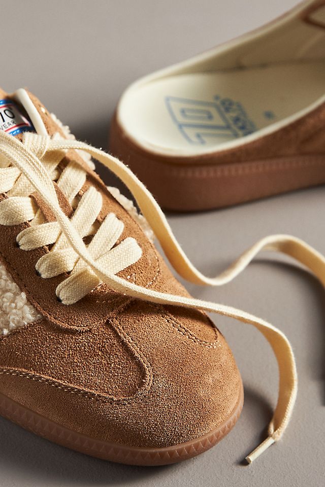 back 70 easter mule tobacco Sneakers by in Blue, Size: US 5-5.5 / EU 36 at Anthropologie Handcrafted leather Easter Mule Sneakers by Back