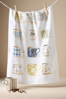 Emily Lex Studio Favorite Things Dish Towel In Multi