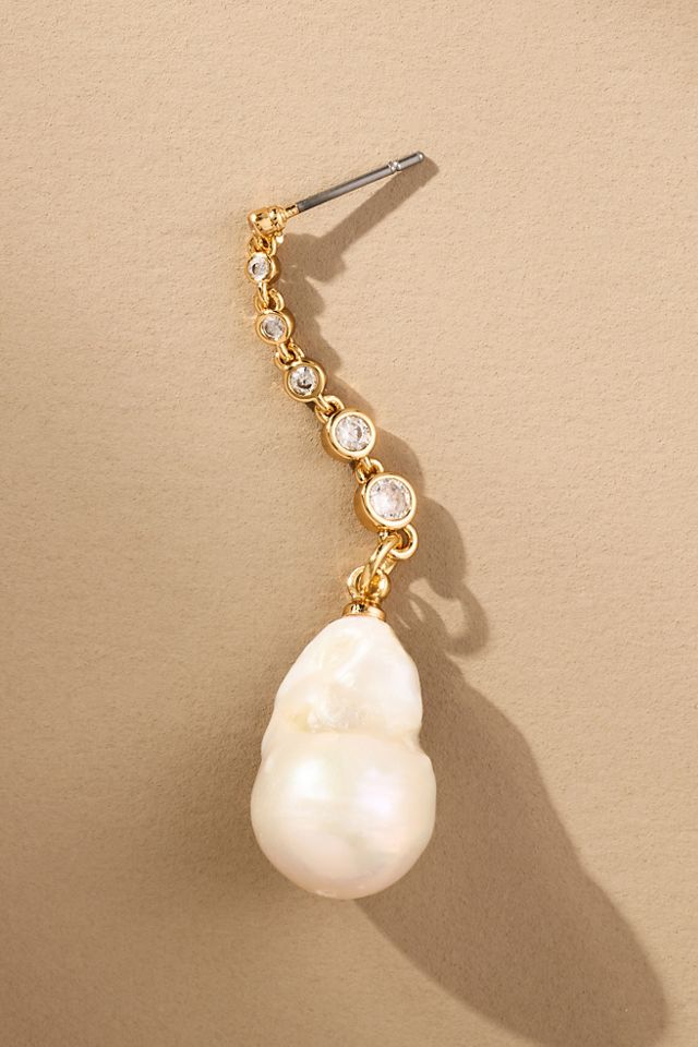 Frasier Sterling Gabriella Pearl Drop Earrings #1