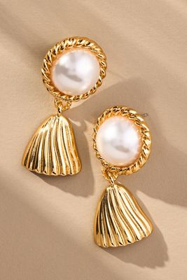 Aserti Earrings Gold in Crystal