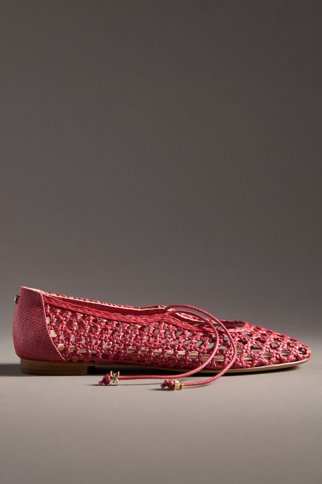 Sam Edelman Marcie Woven Raffia Ballet Flats #1