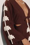 Celandine Palm Cutout Mini Kaftan