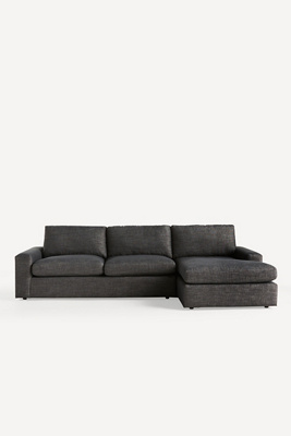 Anthropologie Jones Performance Weave 117" Sectional