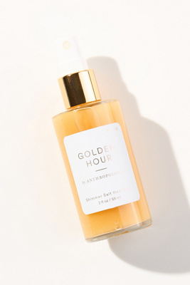 Nostalgia Shimmer Texturizing Sea Salt Hair Mist In Gold