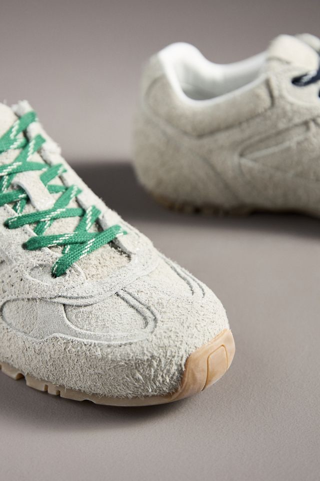 スニーカー ALOHAS Tb.56 Suede Fuzzy Light Grey Leather Sneakers Tb.56 Suede Fuzzy Light Grey Leather Sneakers | ALOHAS