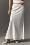 The Vienna Satin Slip Skirt by Mare Mare