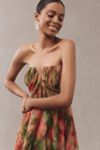 V. Chapman Caterina Corset Ruffle Dress