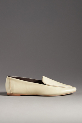 Reformation Kat Soft Loafers In Beige