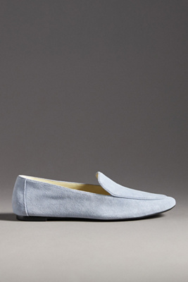 Reformation Kat Soft Loafers In Blue