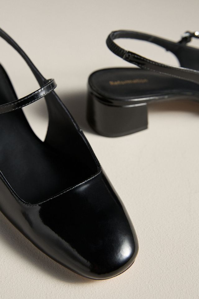 Reformation Maddox Slingback Heels #2