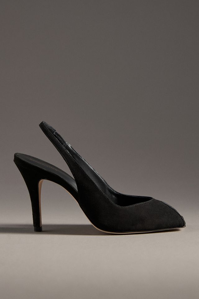 Reformation Eugenie Slingback Heels #1