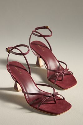 Reformation Gen Ankle-Strap Heels