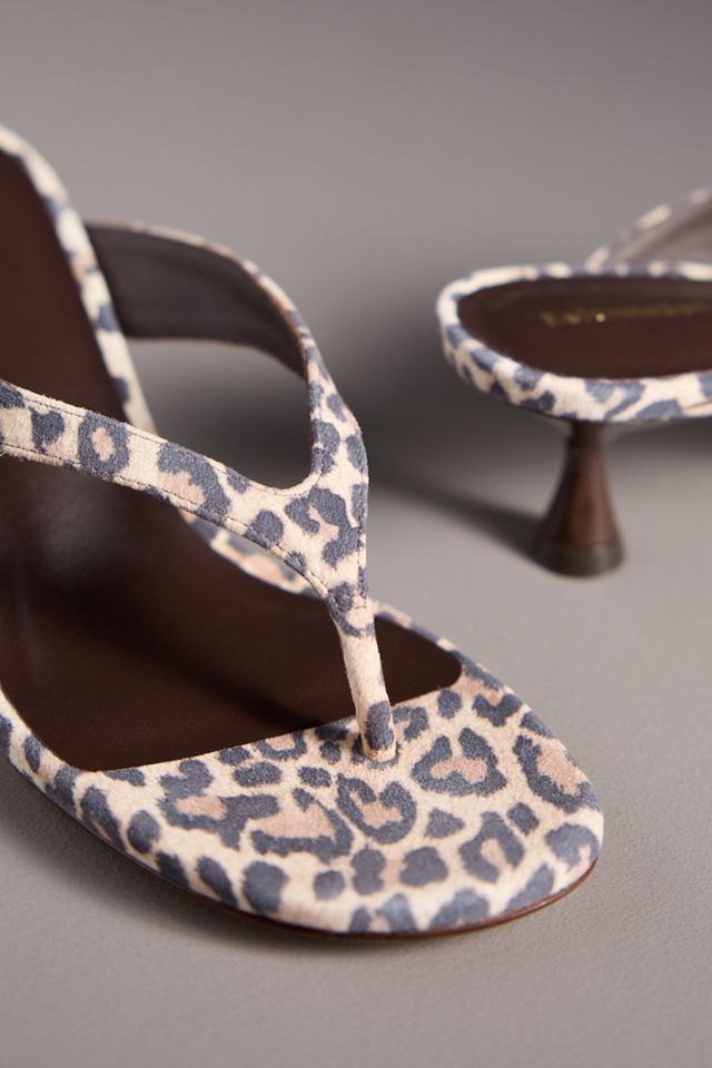 Reformation Sophie Heeled Thong Sandals #2